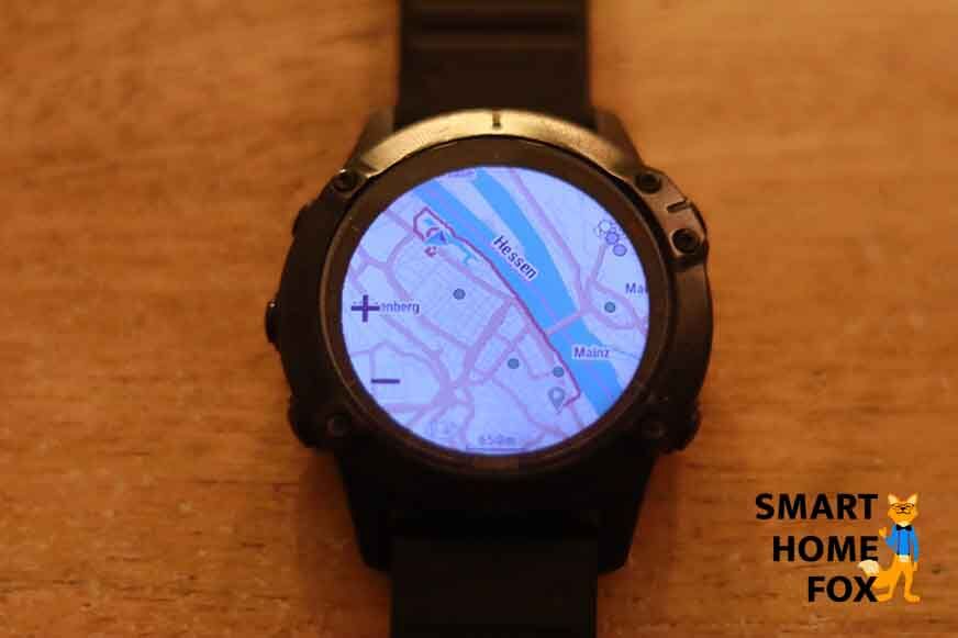 Running watches hot sale with maps